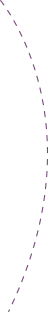 A vertical curved dotted line